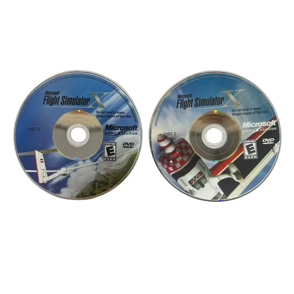 Microsoft Flight Simulator X (PC, 2006) PC DVD Game For Windows